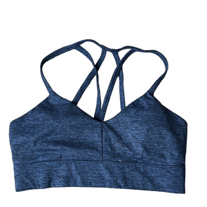 🌼 5/$25 Sale 🌼 JoyLab Strappy Sports Bra Navy Blue Heathered XL